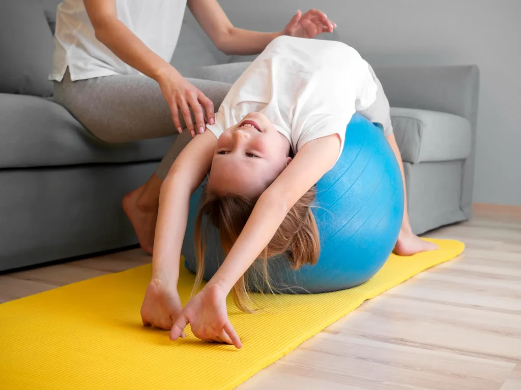Conoces el pilates infantil