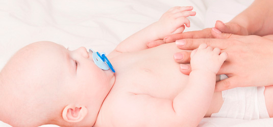 Tipos de masaje para bebe de Babysalus​